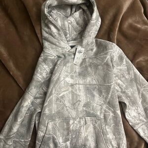 Gray Camouflage Hoodie (LOST TAG BUT ONLY TRIED ON)
